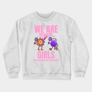 Tennis Girls Crewneck Sweatshirt